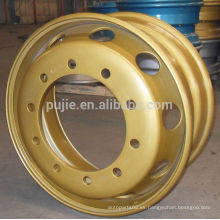 Inmetro Certification Camión Tubeless Steel Wheel Rim 22.5 * 8.25